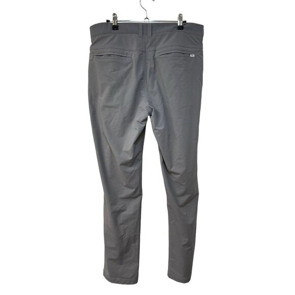 Nike Golf Sport Chino Pants Active Gray Dri fit Mens Size 34x34 Large - Picture 4 of 6